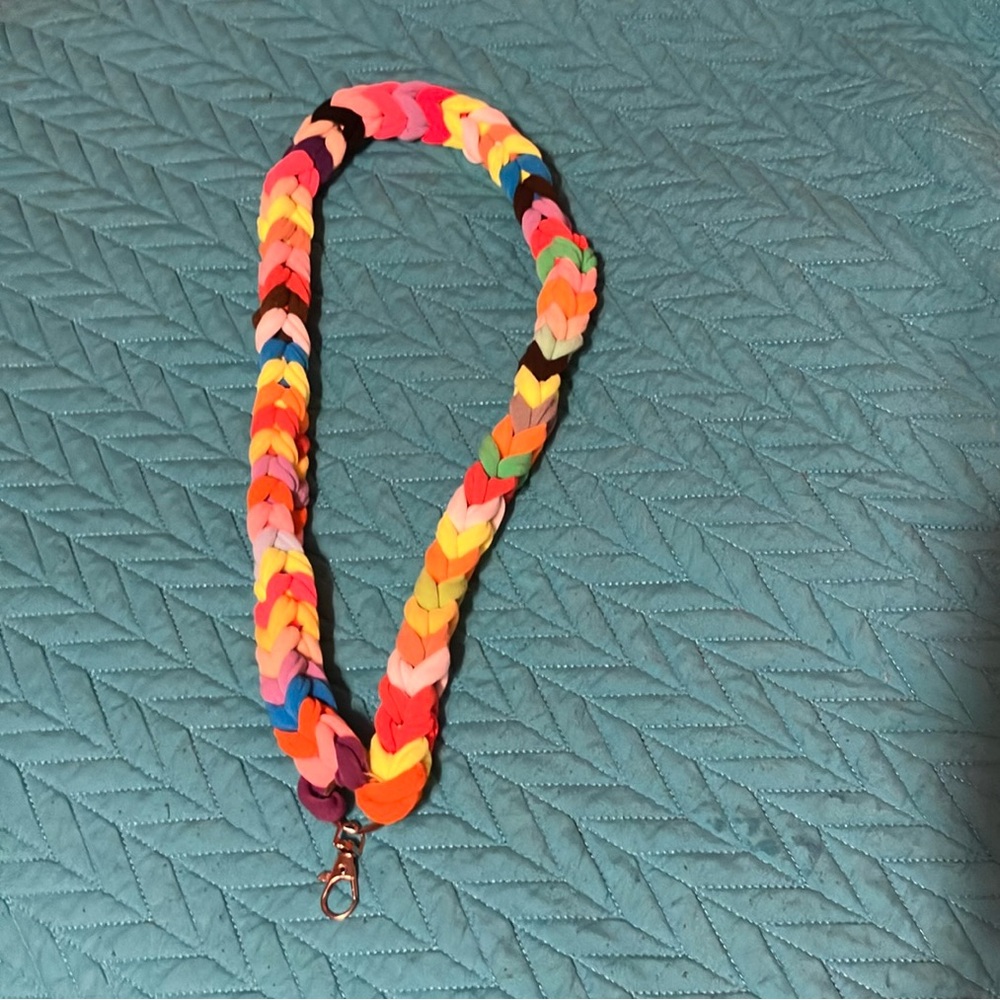 Colorful Braided lanyard